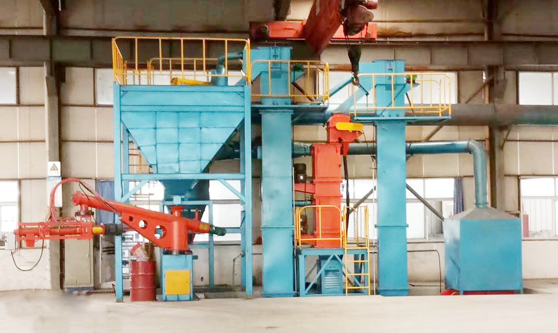 固定式樹脂砂混砂機